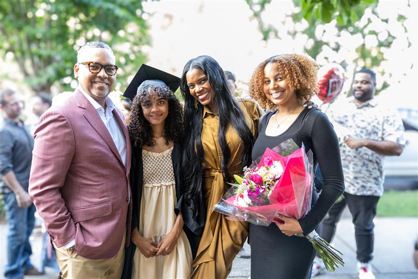 Students celebrate graduating